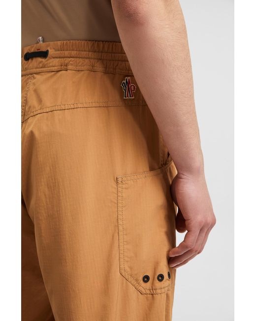 Moncler Orange Grenoble Ripstop Jogging Trousers for men