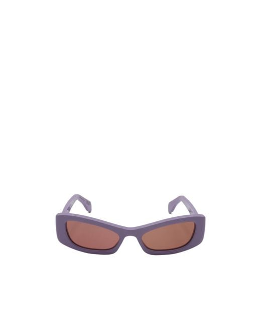 Marni Pink Geometric Frame Sunglasses for men