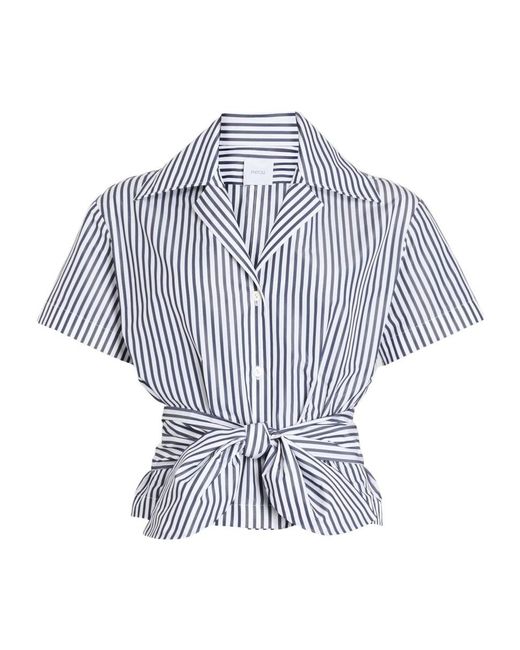 Patou Blue Knotted Shirt