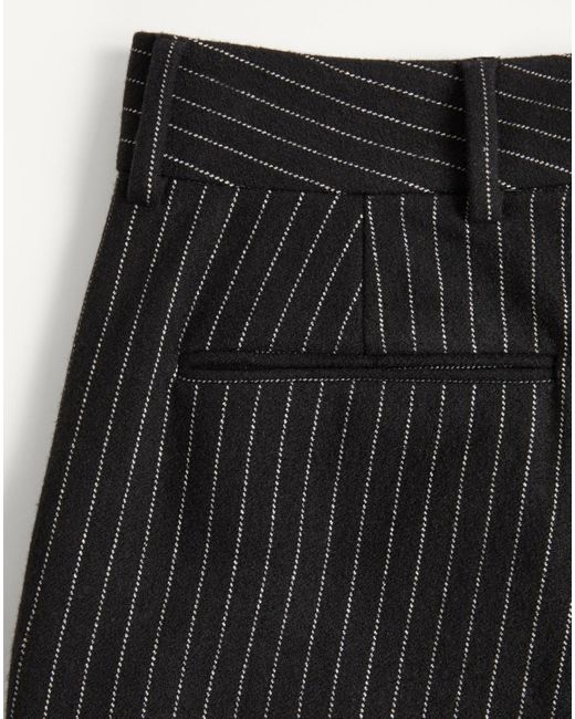 Valentino Black Pinstriped Pants for men