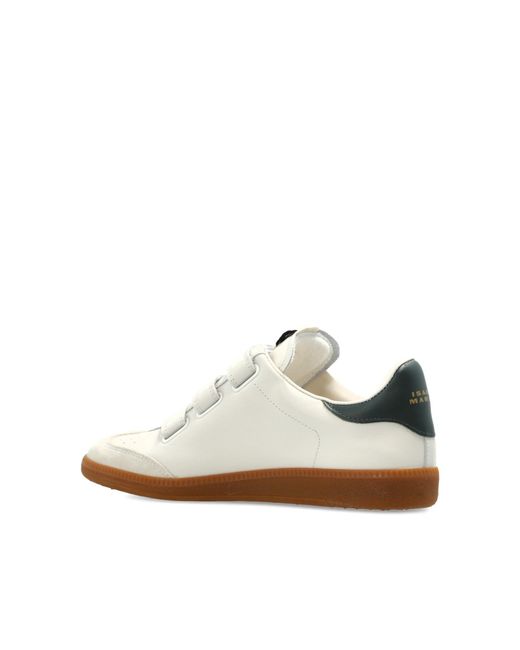 Isabel Marant Pink Lace-Up Low-Top Sneakers