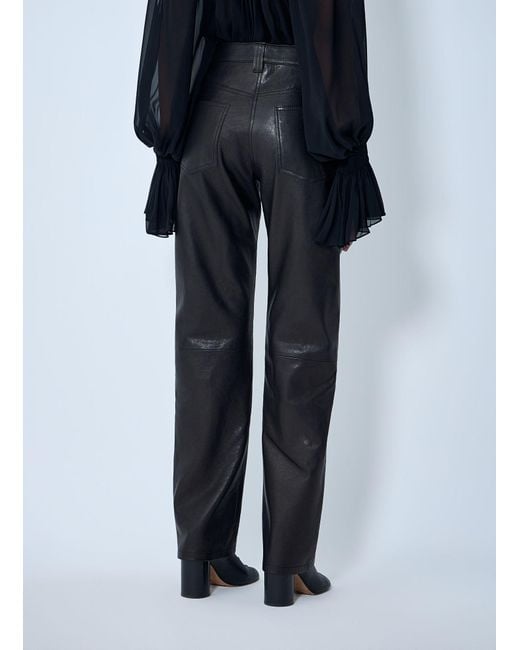 Khaite Black Five-Pocket Casual Pants