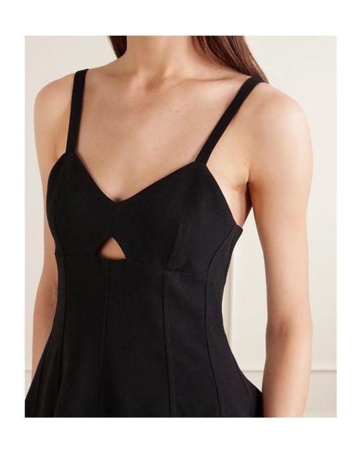 Jil Sander Black Bustier Top