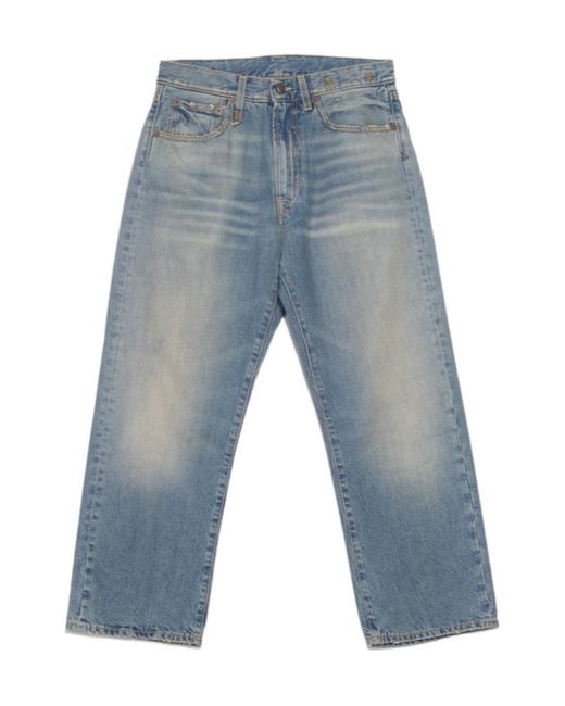 R13 Blue X-Bf Bootcut Jeans