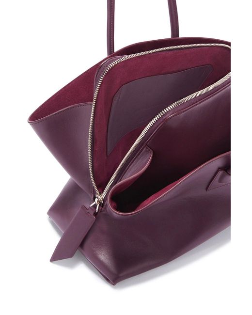The Attico Purple The La Passeggiata Medium Tote Bag