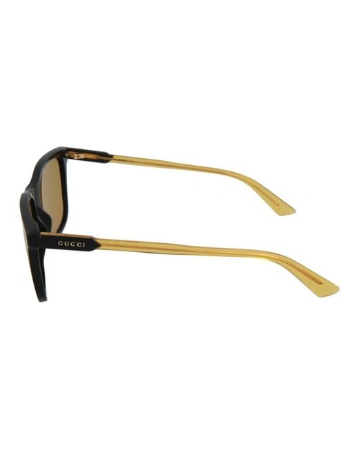 Gucci Metallic Full-Frame Sunglasses for men
