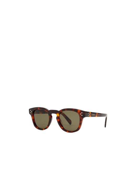 Céline Metallic Round-Frame Sunglasses