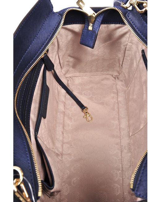 Michael Kors Blue Logo Shoulder Bag