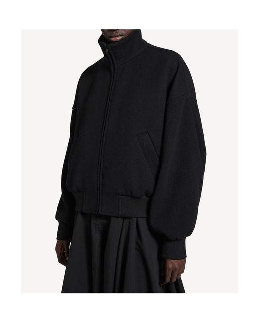 Balenciaga Black Wool Short Jacket