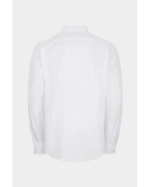 DSquared² White Easy Slim Tux Shirt for men