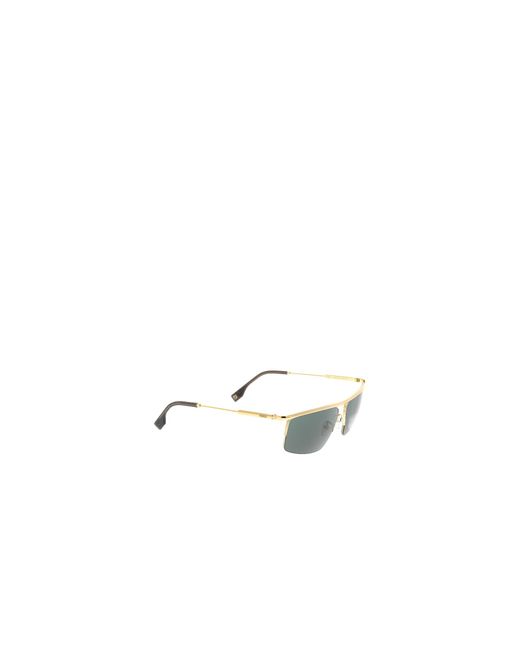 Fendi White Eyewear Square Frame Sunglasses for men