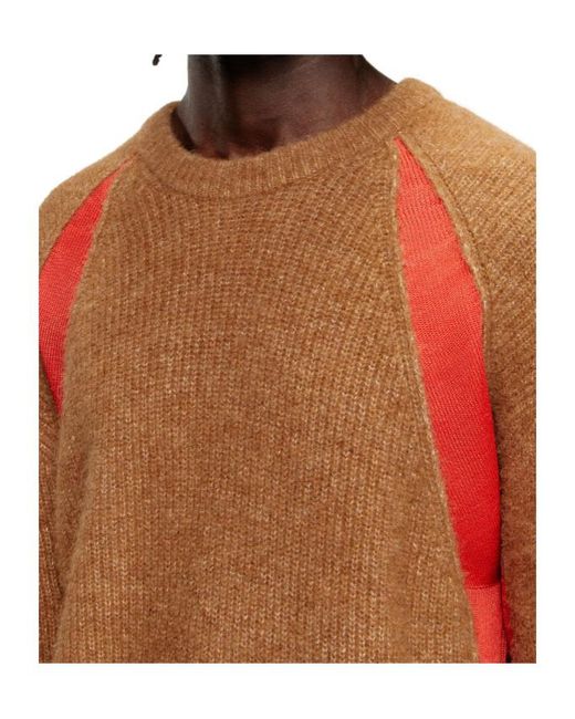 DIESEL Orange K-Lollo Jumper for men