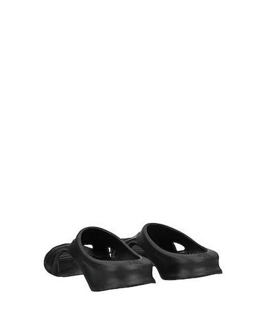 Balenciaga Brown Pool Slippers