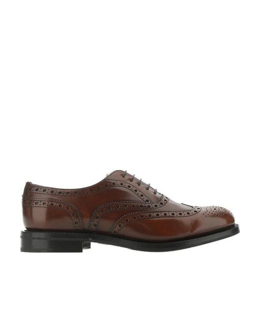 Church's Brown Burwood Wg Lace-Up Oxford Brogues
