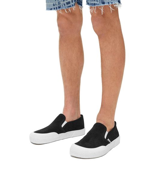 Loewe Black Terra Vulca Slip-On Sneaker for men