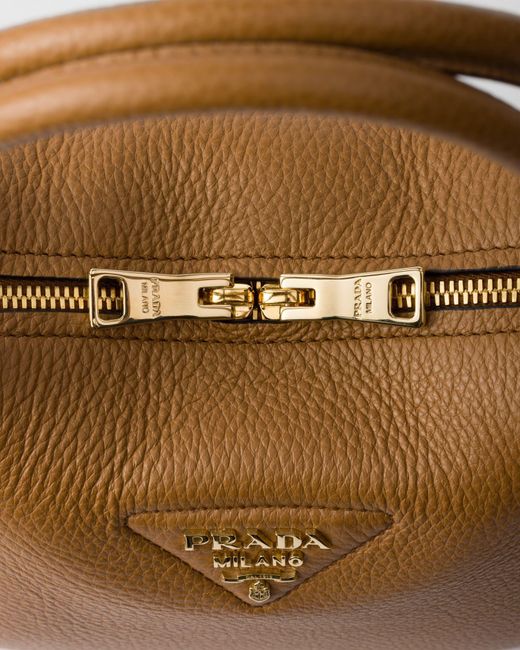 Prada Brown Small Leather Bag