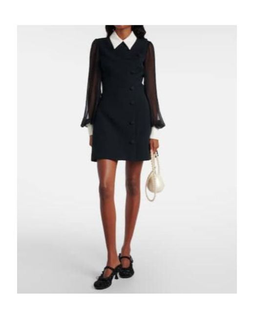 Safiyaa Black Karena Minidress
