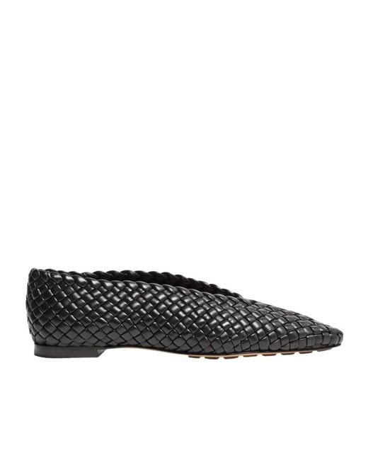 Bottega Veneta Black Sofia Ballet Flats