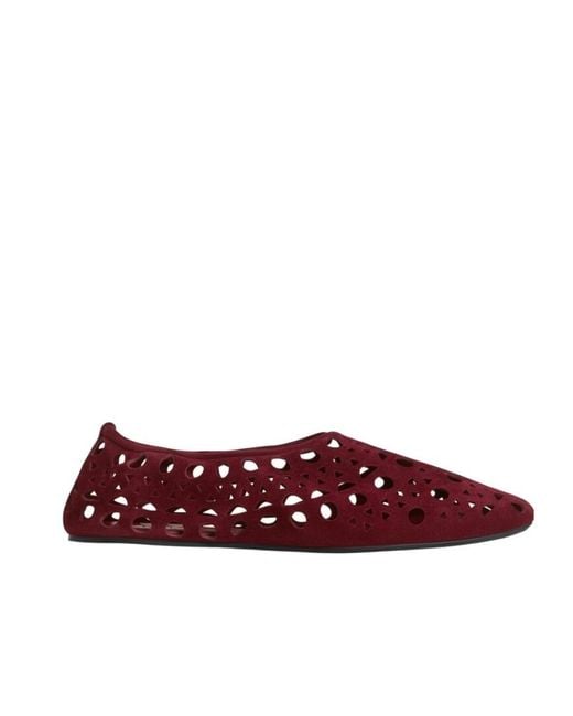 Alaïa Red Slippers Vienne