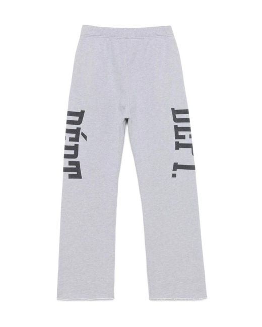 GALLERY DEPT. White Wide Leg Sweatpant for men