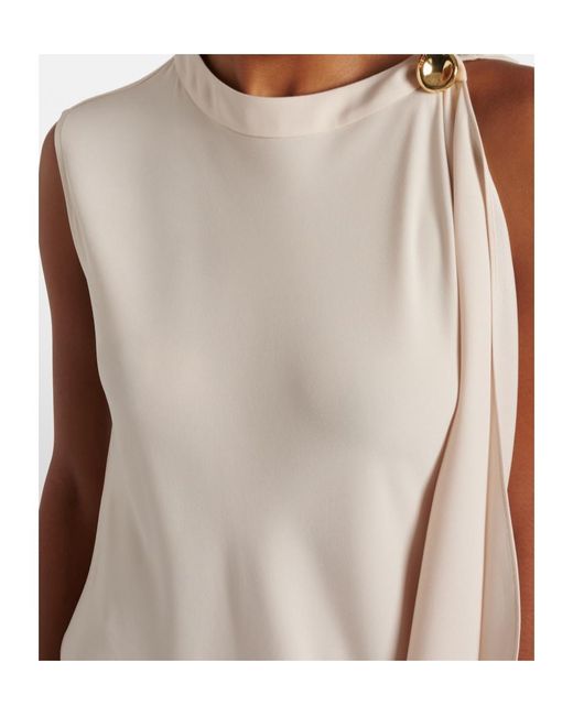 Joseph White Aly Crêpe Maxi Dress