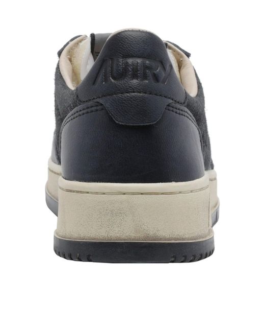 Autry Black Super Vintage Sneakers for men