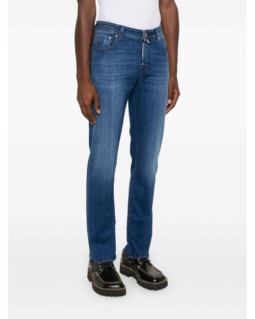 Jacob Cohen Blue Nick Limited Edition Super-Stretch Jeans for men