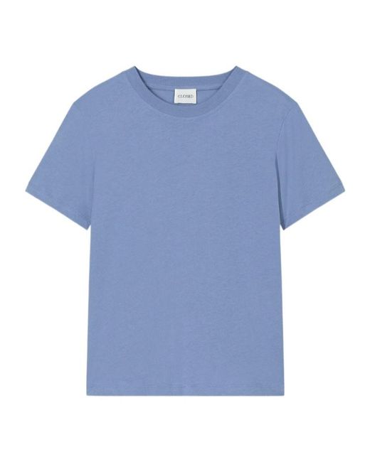 Closed Blue Organic-Cotton T-Shirt