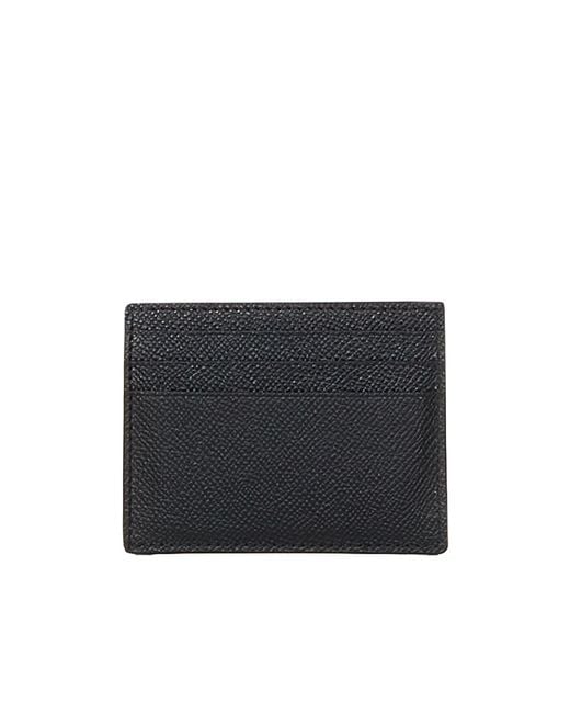 Tom Ford Black Rectangular Card Holder for men