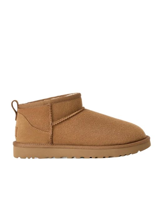 Ugg Brown Classic Ultra Mini Boots