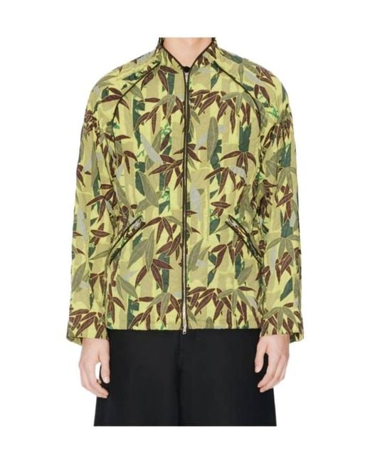KENZO Green Chiku-Rin Camo' Workwear Jacket for men