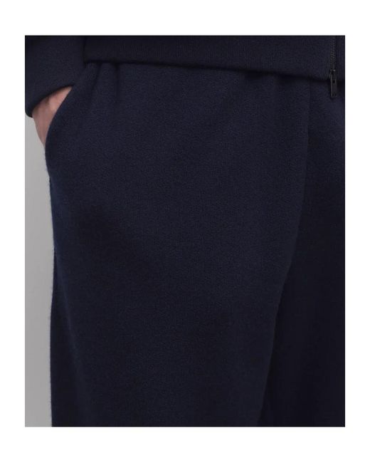 The Row Blue Zaven Elasticated Trousers for men