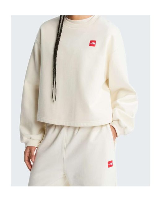 The North Face White Box Sweatshirt
