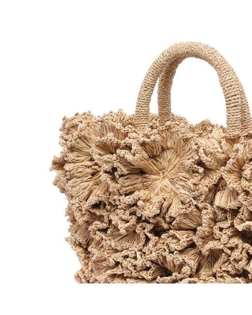 IBELIV Metallic Coral 3D Decoration Handbag