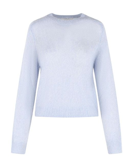 Lisa Yang Blue Long Sleeve Sweater
