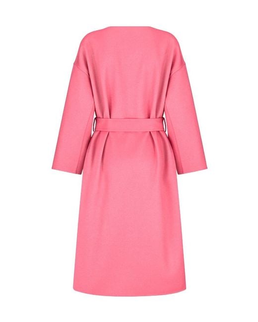 Dior Pink Coat With Belt
