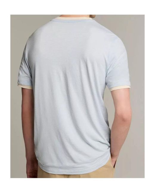 Vince Gray Double-Layer Pima Cotton T-Shirt for men