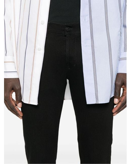Dondup Black Tapered Jeans for men