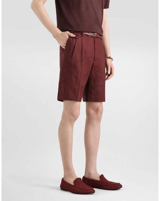 Dolce & Gabbana Pleated Tailored Shorts for men