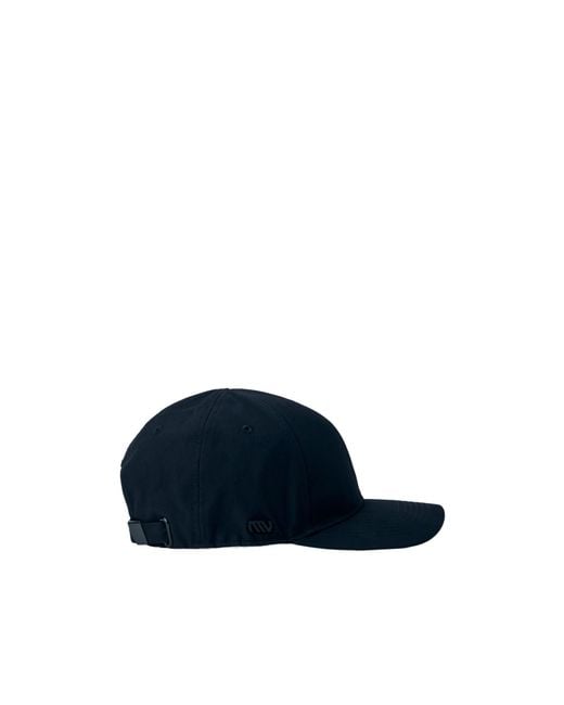 Massimo Osti Studio Blue Panelled Baseball Cap for men
