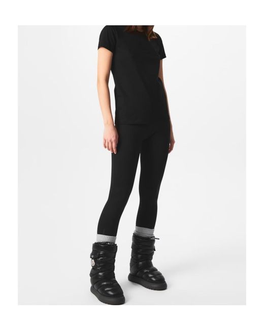 Moncler Black Logo Short-Sleeved T-Shirt