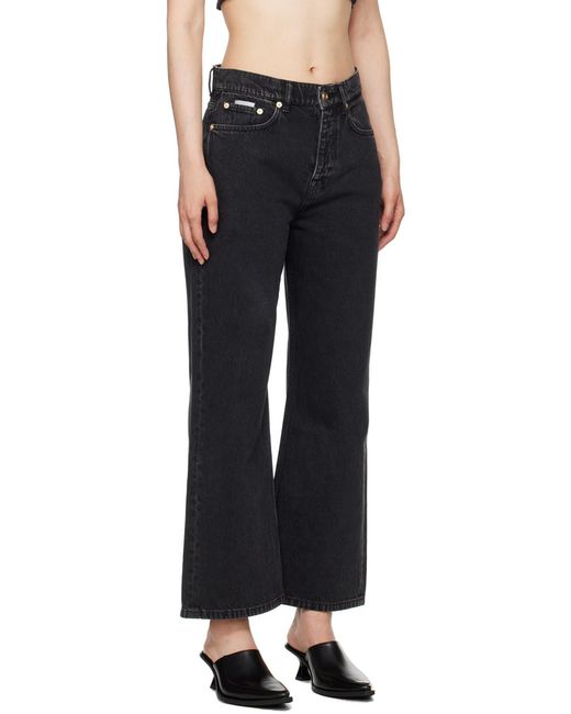 Eytys Black Belt-Loop Jeans