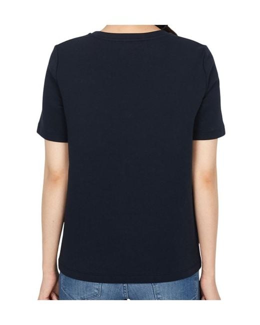 Max Mara Blue Short-Sleeved T-Shirt