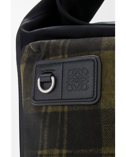 Loewe Black Roll-Top Backpack for men