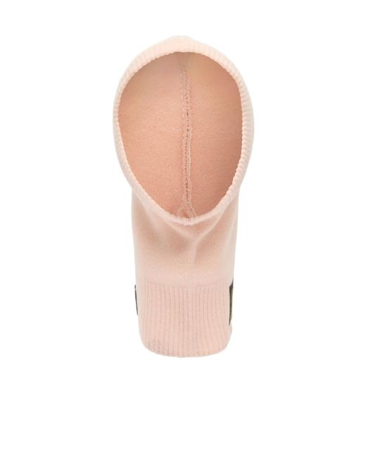 MM6 by Maison Margiela White Access Labels Story Gauge 7 Balaklava Hat