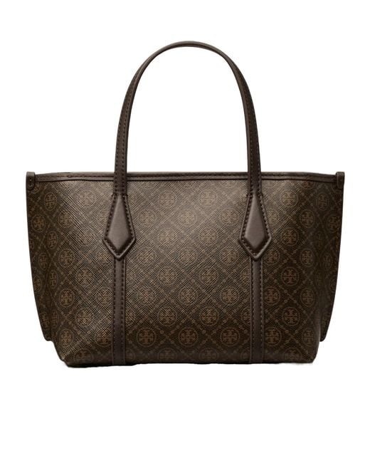 Tory Burch Brown Perry Mini Tote