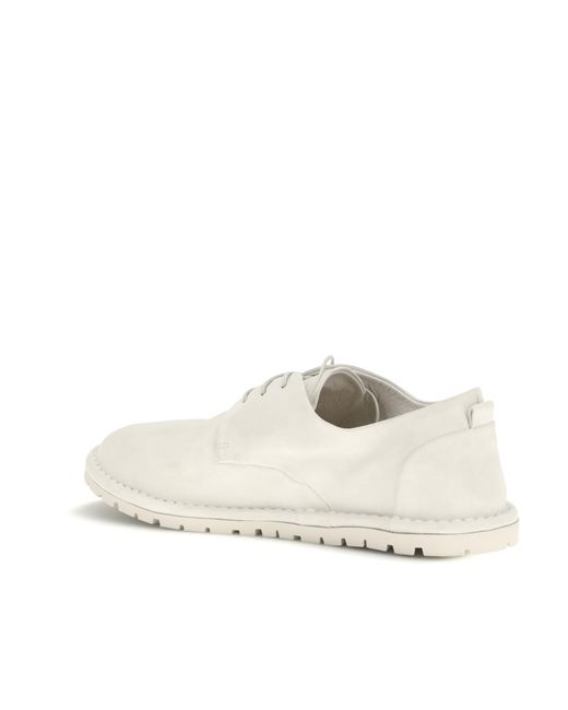Marsèll White Lace-Up Casual Pants for men