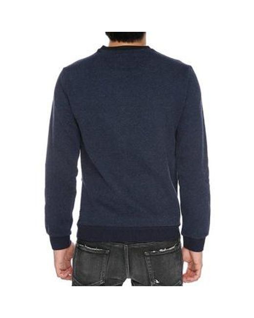 Armani Jeans Blue Long-Sleeved Sweater for men