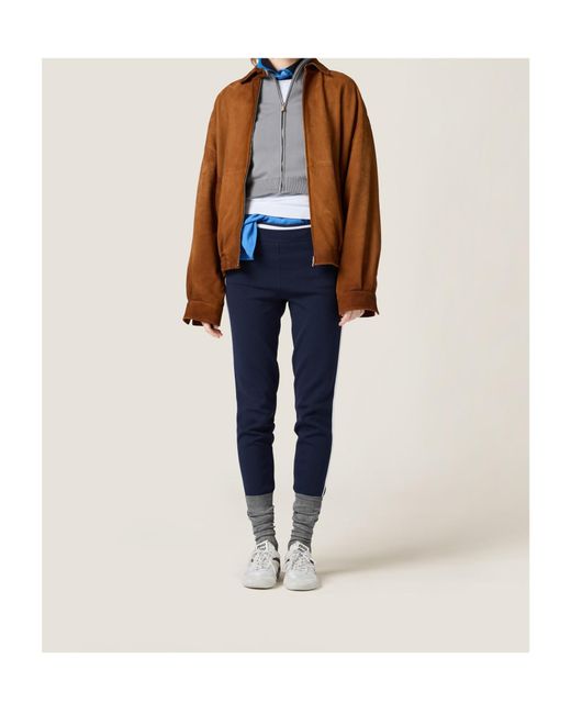 Miu Miu Brown Suede Jacket