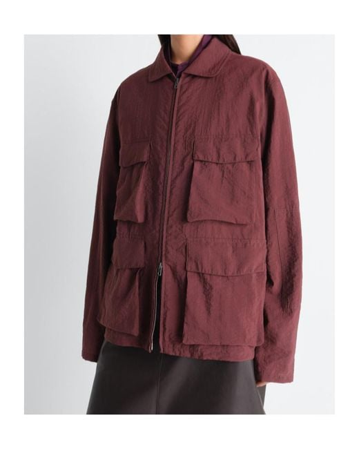 Lemaire Purple 3D Pocket Jacket for men